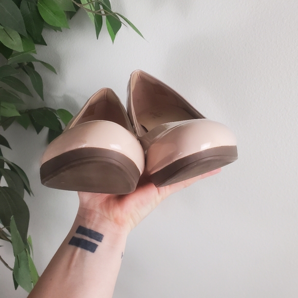 Clarks Ultimate Comfort Nude Pumps Heels Womens Size 9.5M - Picture 7 of 10